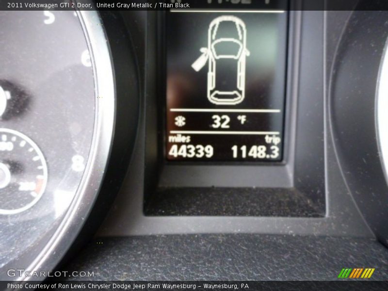United Gray Metallic / Titan Black 2011 Volkswagen GTI 2 Door