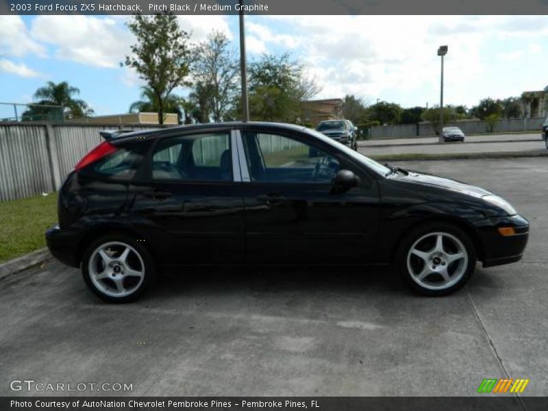 Pitch Black / Medium Graphite 2003 Ford Focus ZX5 Hatchback