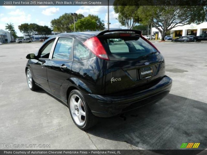 Pitch Black / Medium Graphite 2003 Ford Focus ZX5 Hatchback