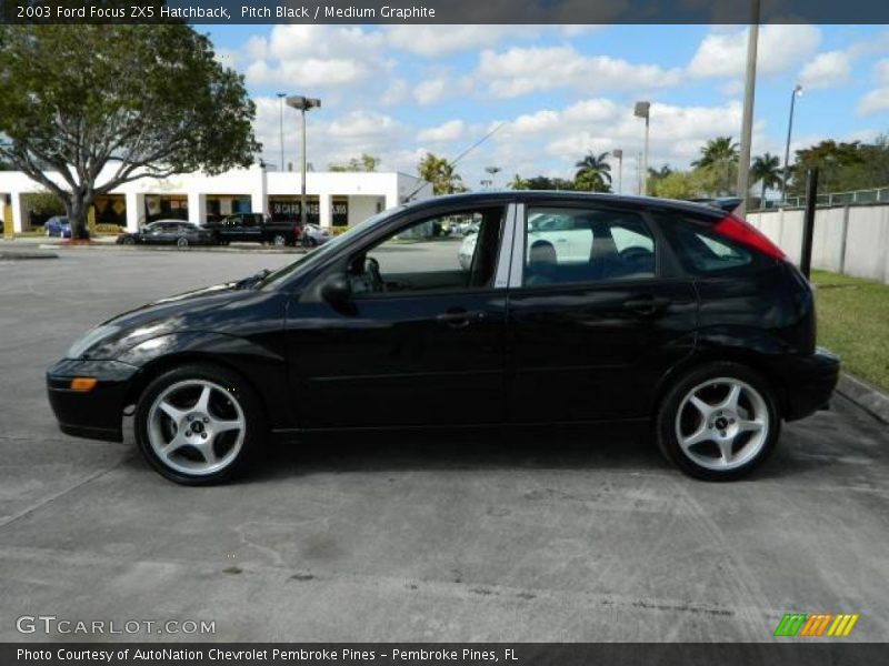 Pitch Black / Medium Graphite 2003 Ford Focus ZX5 Hatchback