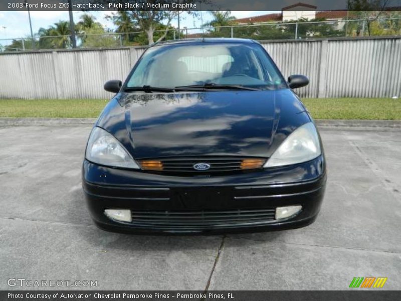 Pitch Black / Medium Graphite 2003 Ford Focus ZX5 Hatchback