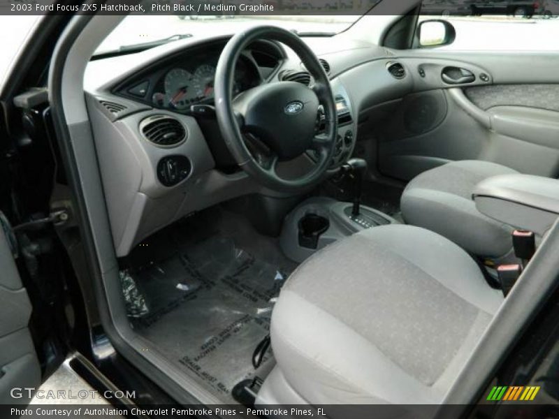 Pitch Black / Medium Graphite 2003 Ford Focus ZX5 Hatchback
