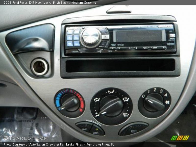 Pitch Black / Medium Graphite 2003 Ford Focus ZX5 Hatchback