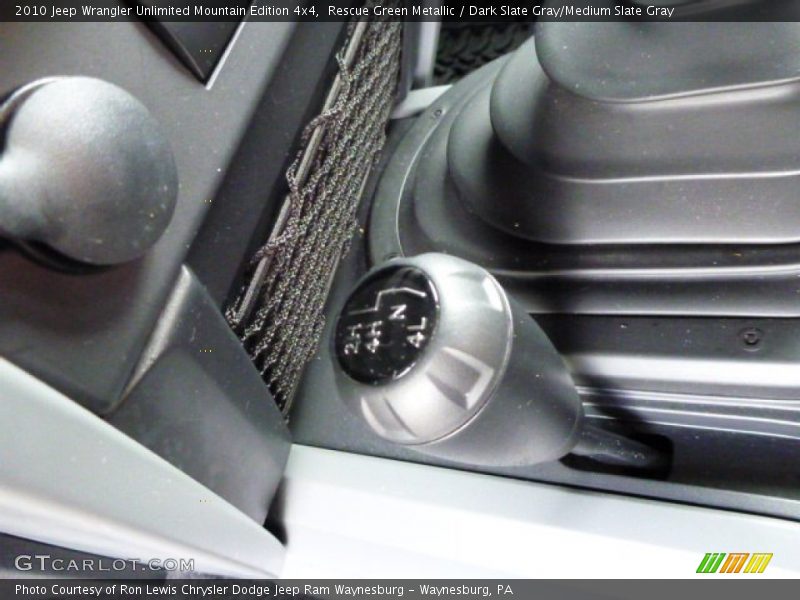 Rescue Green Metallic / Dark Slate Gray/Medium Slate Gray 2010 Jeep Wrangler Unlimited Mountain Edition 4x4