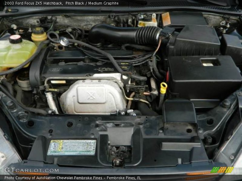 Pitch Black / Medium Graphite 2003 Ford Focus ZX5 Hatchback
