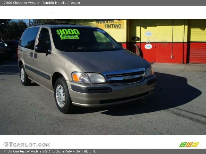 Sandrift Metallic / Neutral 2000 Chevrolet Venture