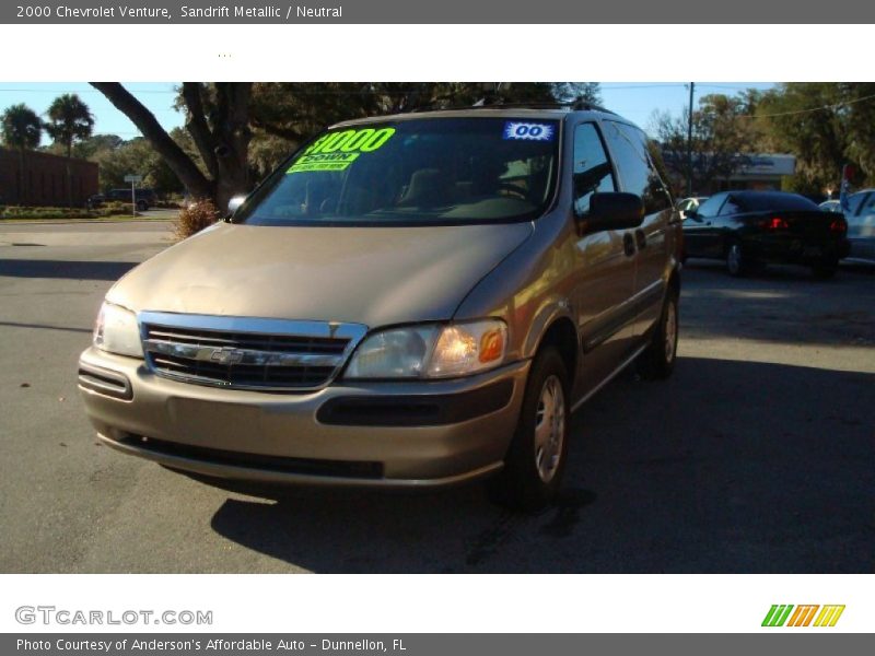 Sandrift Metallic / Neutral 2000 Chevrolet Venture