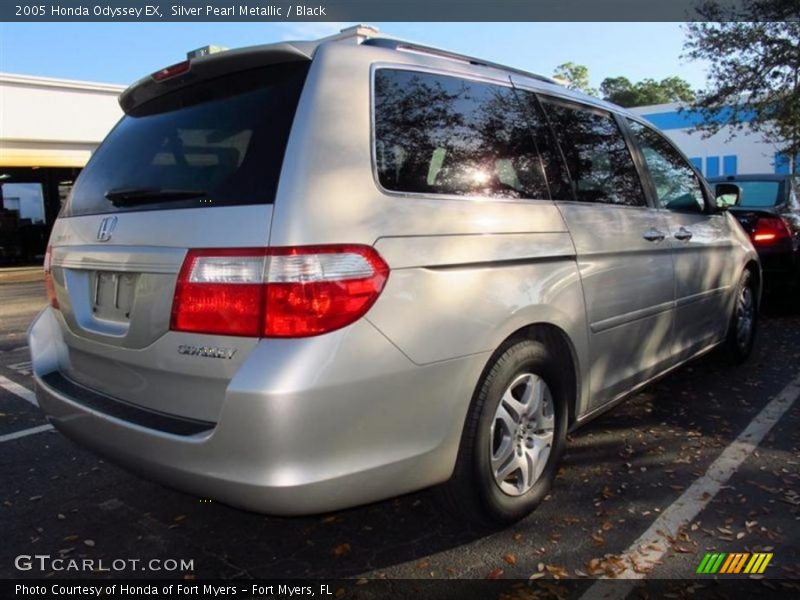 Silver Pearl Metallic / Black 2005 Honda Odyssey EX