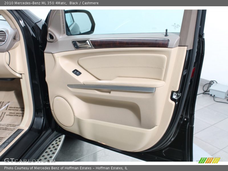 Black / Cashmere 2010 Mercedes-Benz ML 350 4Matic