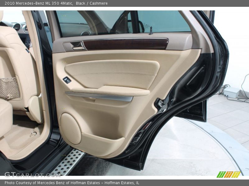 Black / Cashmere 2010 Mercedes-Benz ML 350 4Matic