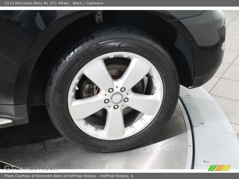 Black / Cashmere 2010 Mercedes-Benz ML 350 4Matic