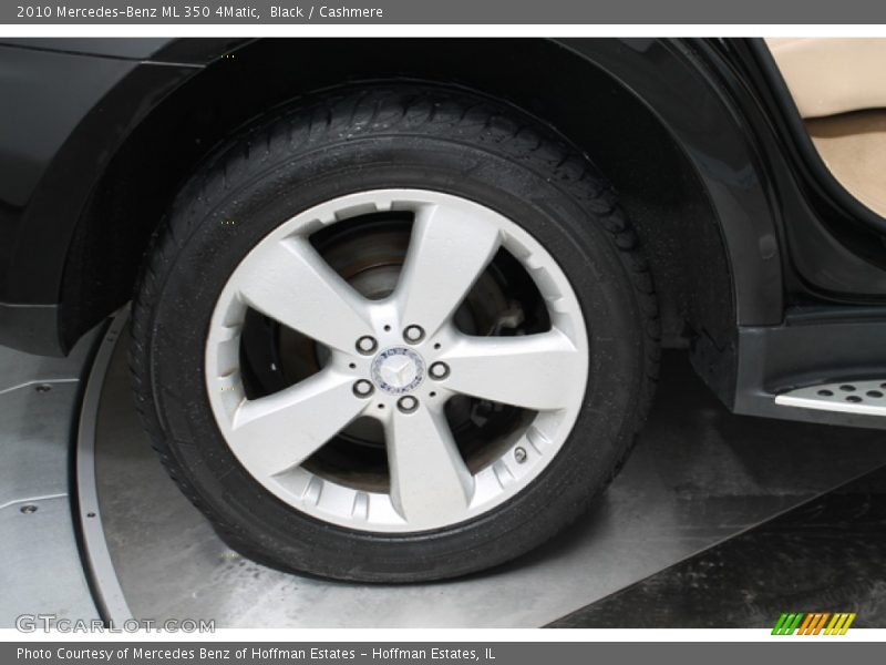 Black / Cashmere 2010 Mercedes-Benz ML 350 4Matic