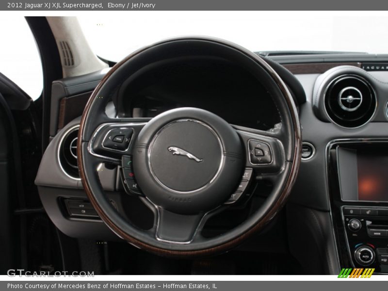  2012 XJ XJL Supercharged Steering Wheel