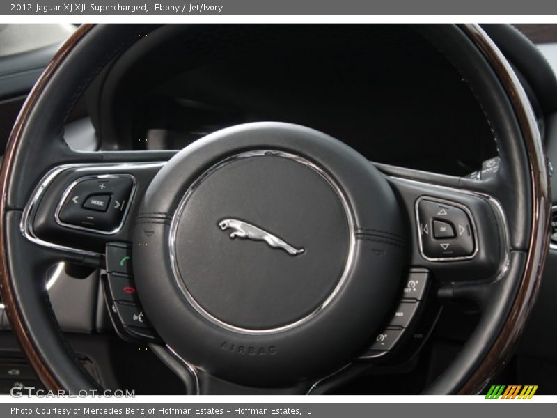  2012 XJ XJL Supercharged Steering Wheel
