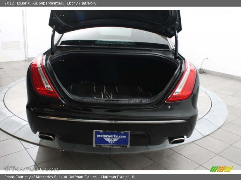 Ebony / Jet/Ivory 2012 Jaguar XJ XJL Supercharged