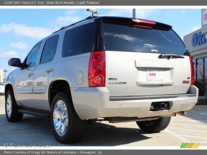 Silver Birch Metallic / Light Titanium 2008 GMC Yukon SLT 4x4