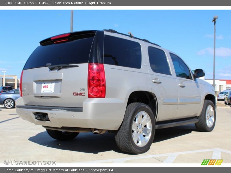 Silver Birch Metallic / Light Titanium 2008 GMC Yukon SLT 4x4