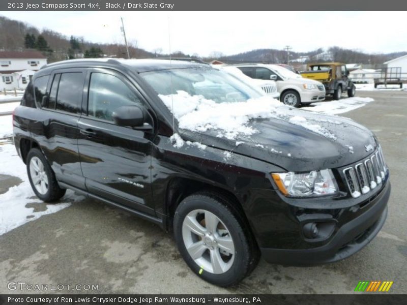 Black / Dark Slate Gray 2013 Jeep Compass Sport 4x4