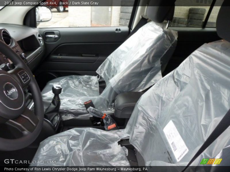 Black / Dark Slate Gray 2013 Jeep Compass Sport 4x4