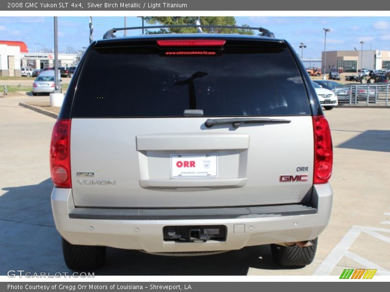 Silver Birch Metallic / Light Titanium 2008 GMC Yukon SLT 4x4