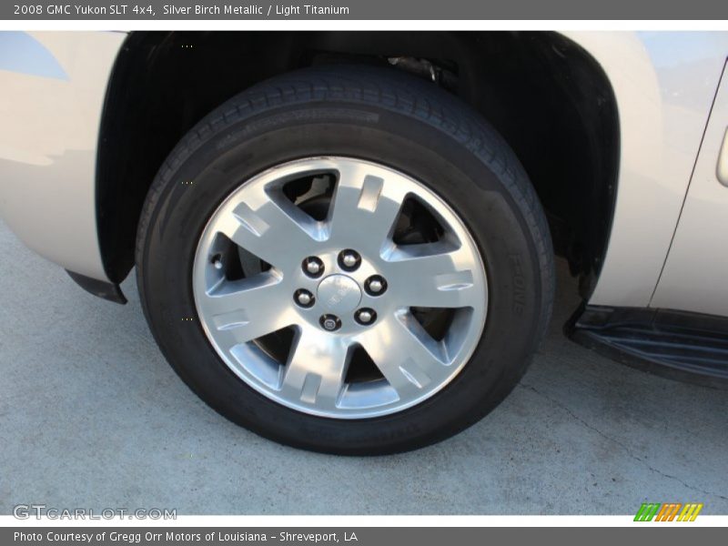 Silver Birch Metallic / Light Titanium 2008 GMC Yukon SLT 4x4