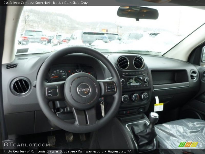 Black / Dark Slate Gray 2013 Jeep Compass Sport 4x4