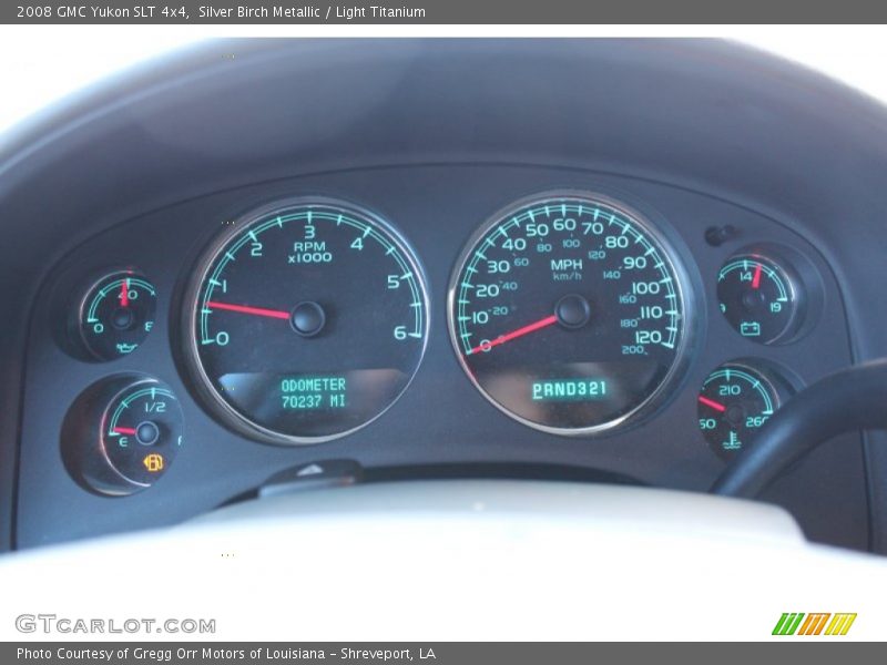 Silver Birch Metallic / Light Titanium 2008 GMC Yukon SLT 4x4