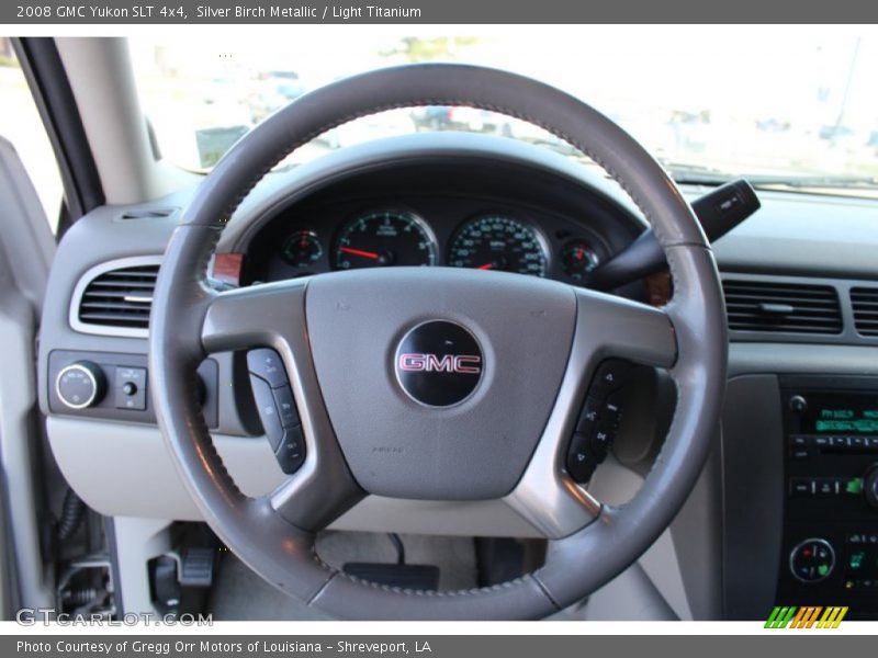 Silver Birch Metallic / Light Titanium 2008 GMC Yukon SLT 4x4
