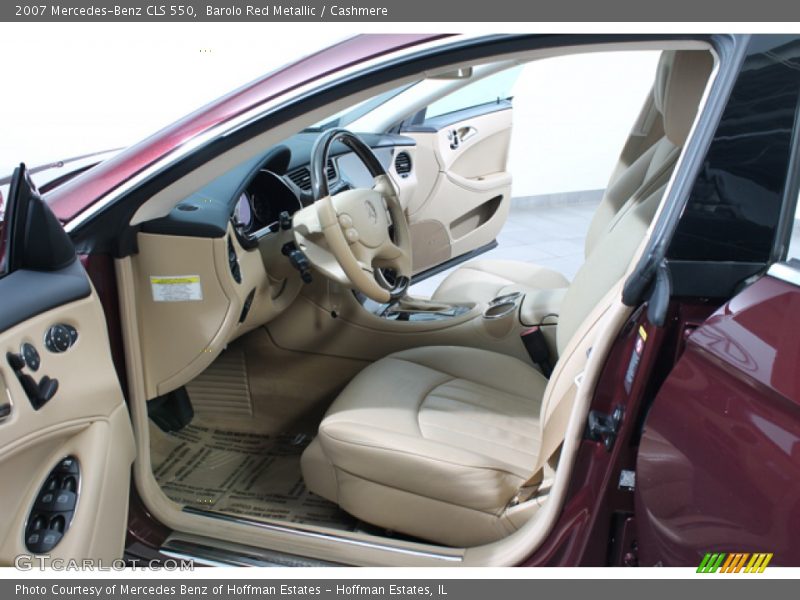  2007 CLS 550 Cashmere Interior