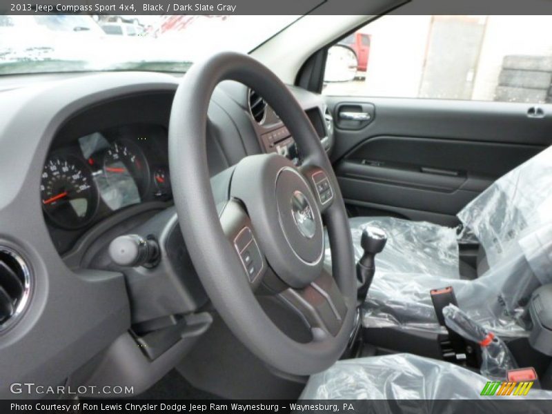 Black / Dark Slate Gray 2013 Jeep Compass Sport 4x4