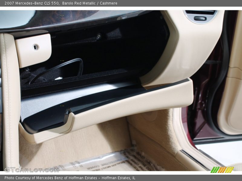 Barolo Red Metallic / Cashmere 2007 Mercedes-Benz CLS 550