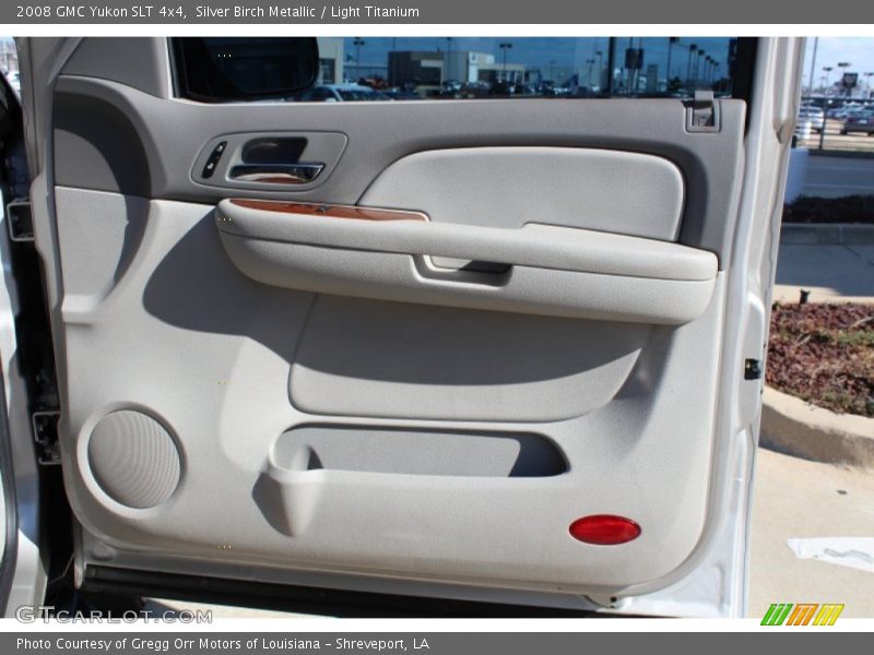 Silver Birch Metallic / Light Titanium 2008 GMC Yukon SLT 4x4