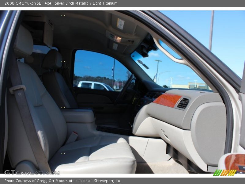 Silver Birch Metallic / Light Titanium 2008 GMC Yukon SLT 4x4