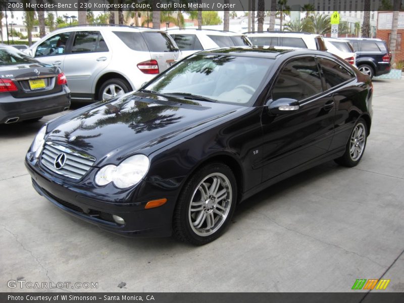 Front 3/4 View of 2003 C 230 Kompressor Coupe