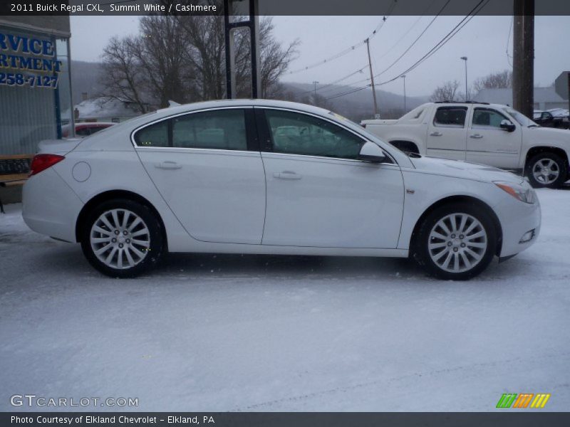 Summit White / Cashmere 2011 Buick Regal CXL