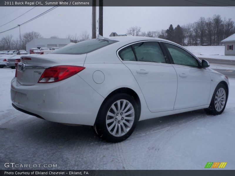 Summit White / Cashmere 2011 Buick Regal CXL