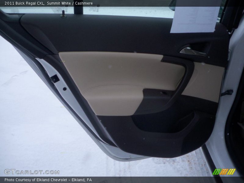 Summit White / Cashmere 2011 Buick Regal CXL