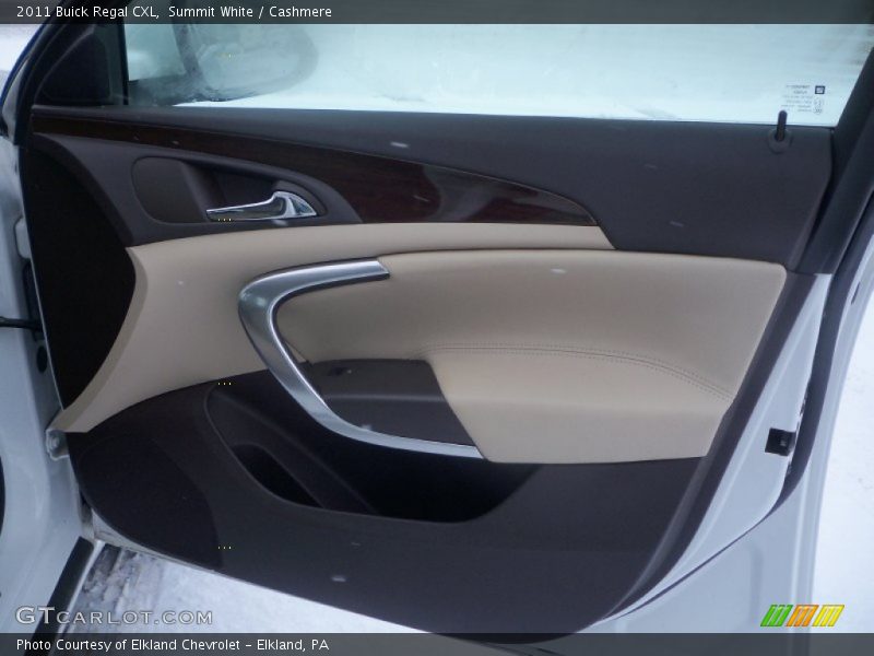 Summit White / Cashmere 2011 Buick Regal CXL