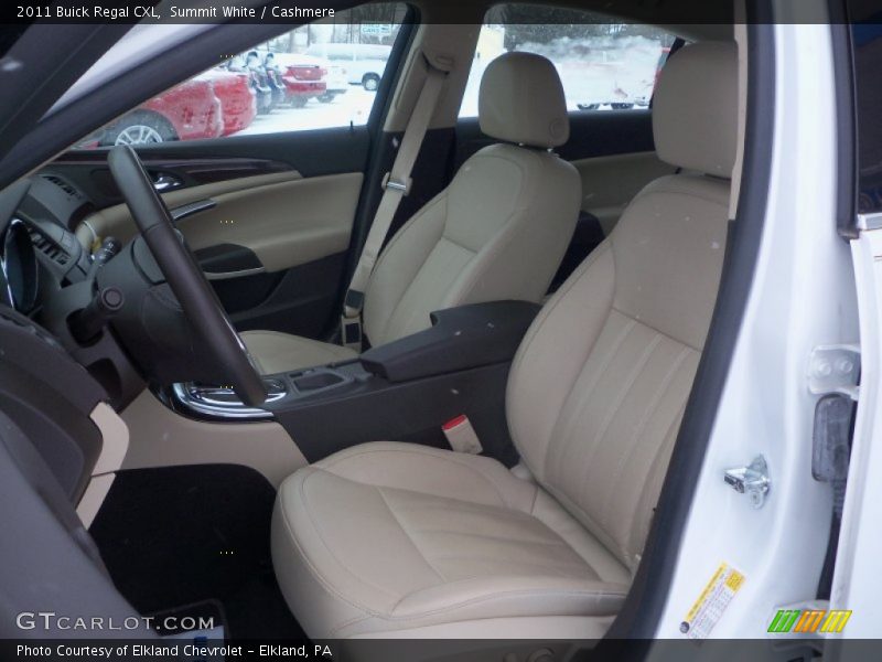 Summit White / Cashmere 2011 Buick Regal CXL