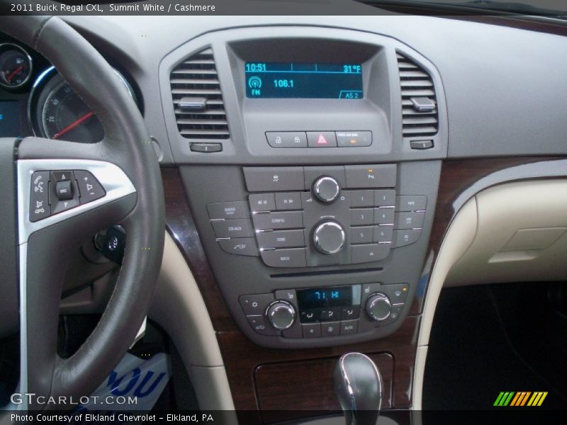 Summit White / Cashmere 2011 Buick Regal CXL