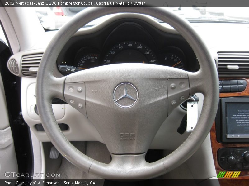  2003 C 230 Kompressor Coupe Steering Wheel