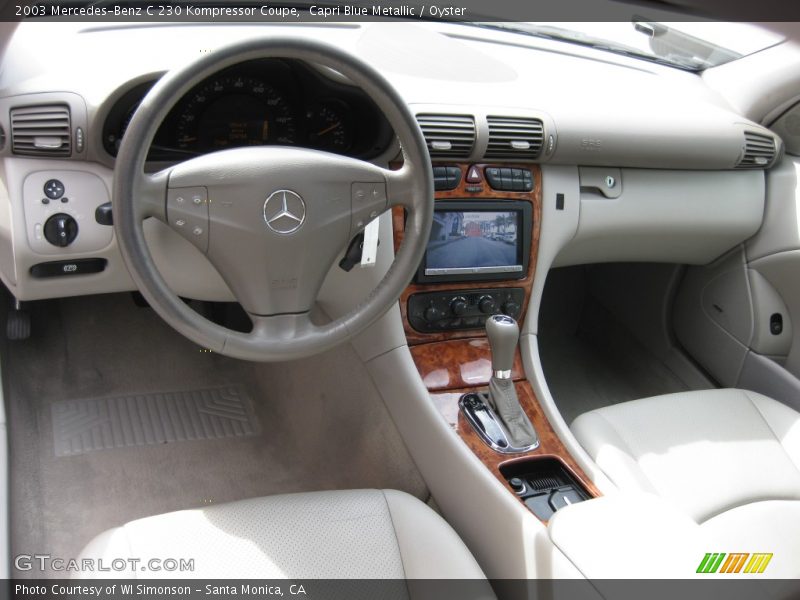 Dashboard of 2003 C 230 Kompressor Coupe