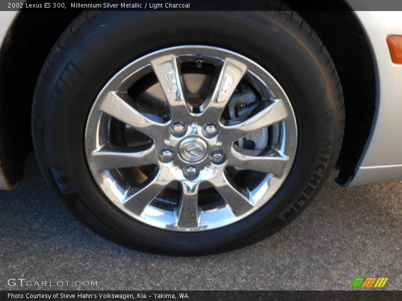 Millennium Silver Metallic / Light Charcoal 2002 Lexus ES 300