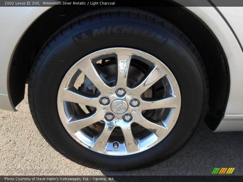 Millennium Silver Metallic / Light Charcoal 2002 Lexus ES 300