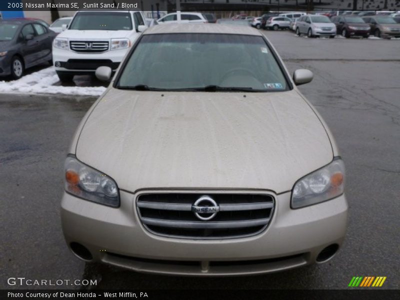Sunlit Sand / Blond 2003 Nissan Maxima SE
