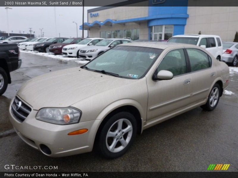 Sunlit Sand / Blond 2003 Nissan Maxima SE