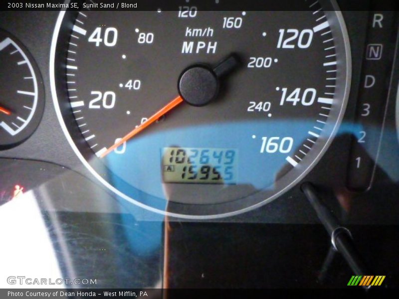 Sunlit Sand / Blond 2003 Nissan Maxima SE