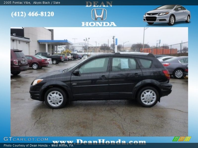 Abyss Black / Slate 2005 Pontiac Vibe