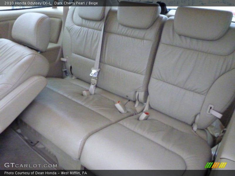 Dark Cherry Pearl / Beige 2010 Honda Odyssey EX-L