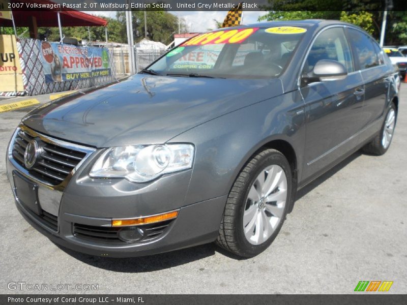 Front 3/4 View of 2007 Passat 2.0T Wolfsburg Edition Sedan